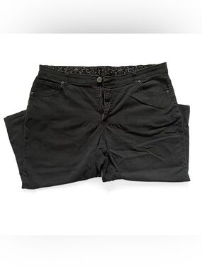 Faded Glory 18 Black Capri Pants